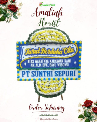 Papan Bunga Duka di Patumbak