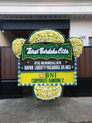 Papan Bunga Duka di Patumbak