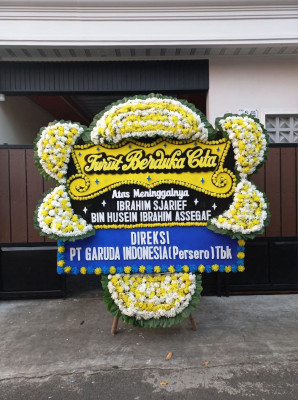 Papan Bunga Duka di Patumbak