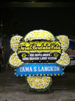 Papan Bunga Duka di Patumbak