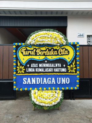 Papan Bunga Duka di Patumbak